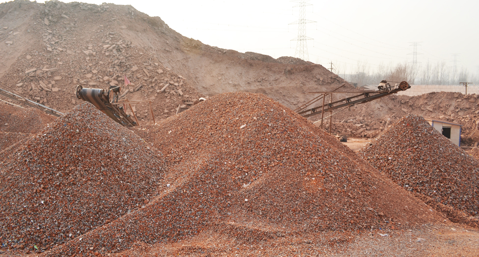 時(shí)產(chǎn)100噸建筑垃圾生產(chǎn)線