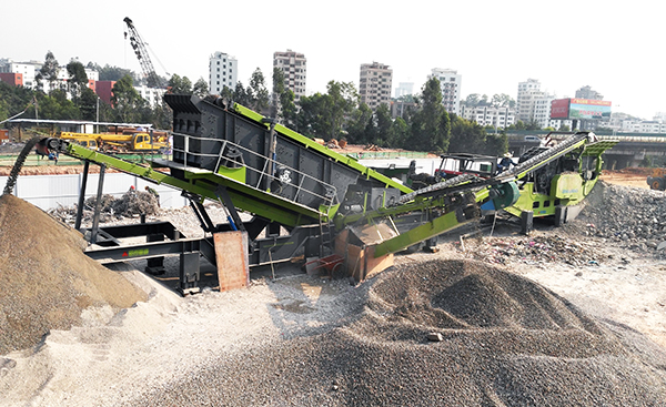 移動(dòng)破碎站